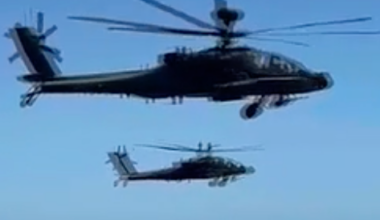 Apache pilots' suspensions lifted after low flyby over South Carolina beach, Pentagon says