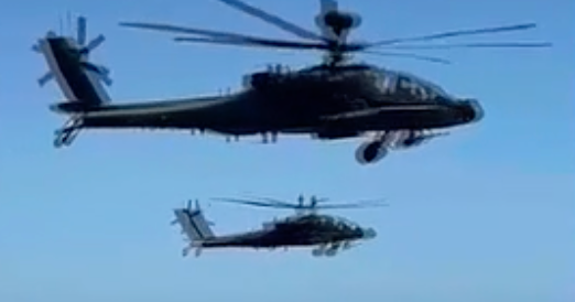 Apache pilots' suspensions lifted after low flyby over South Carolina beach, Pentagon says