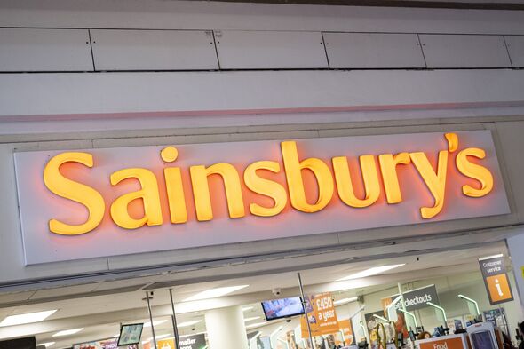 Sign For Supermarket Brand Sainsbury's