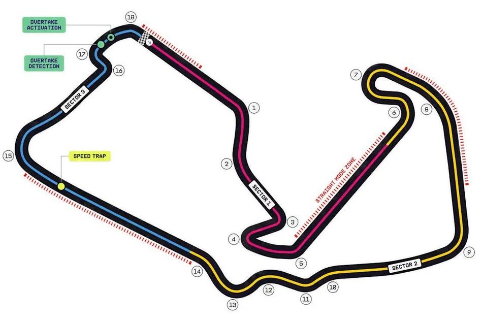 Silverstone map