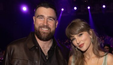 Taylor Swift and Travis Kelce