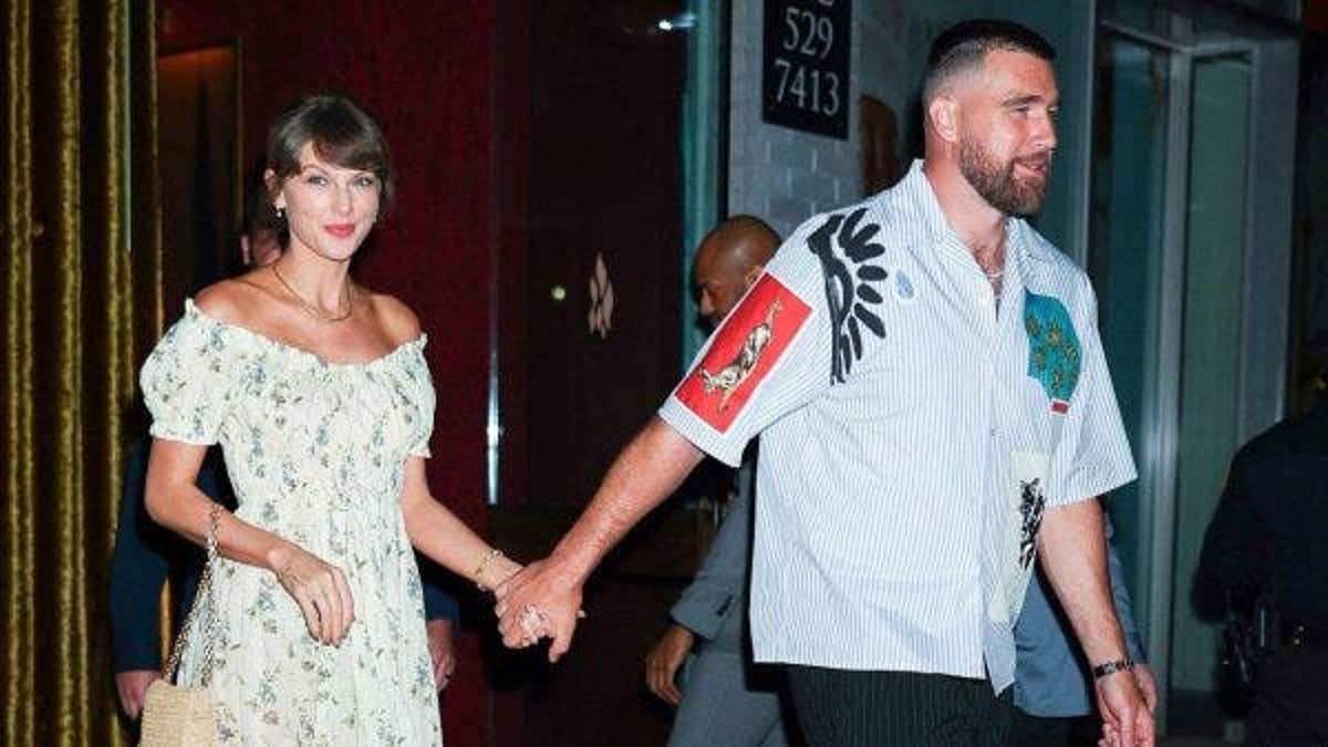 Taylor Swift and Travis Kelce