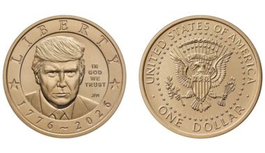 U.S. Mint to make $1 gold coin with Trump's face on it