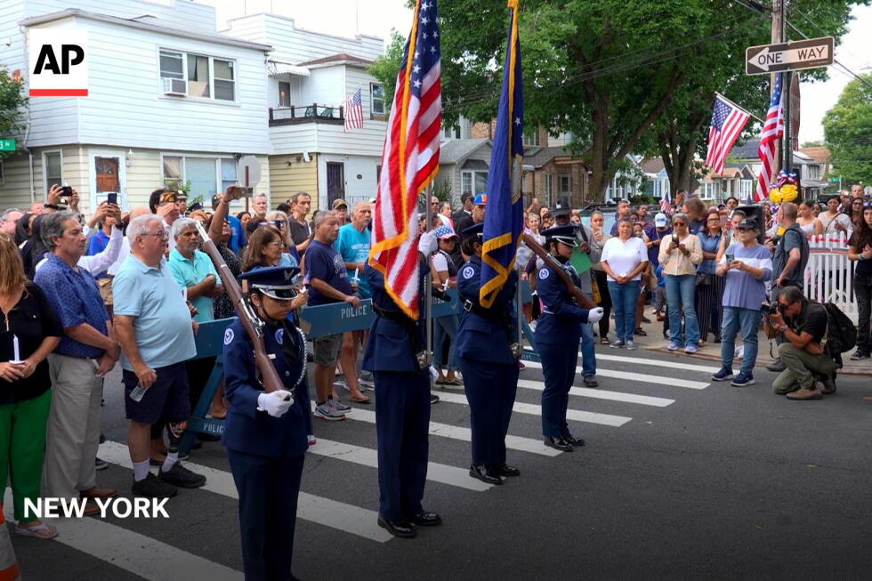 NYC vigil honors U.S. soldier killed in war with Iran