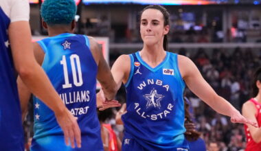 Jones and Clark help Team Spoon beat Team Coop 129-122 in the WNBA All-Star Game