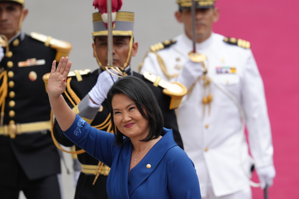 Keiko Fujimori sworn in as Peru’s president after tight June election