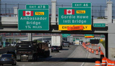 Canada cancels joint US bridge-opening event after Trump's tariffs