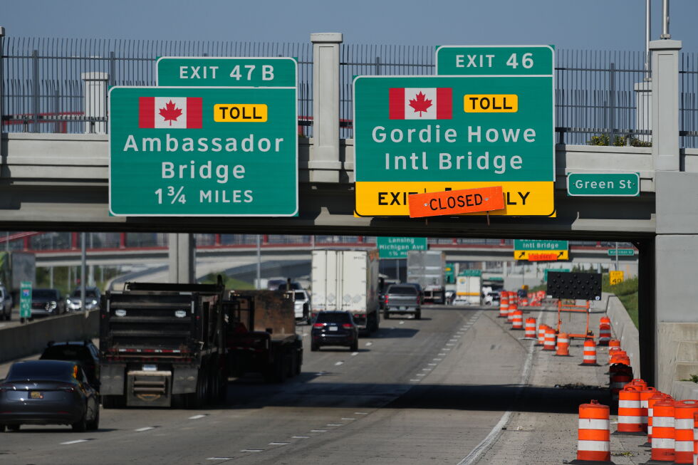 Canada cancels joint US bridge-opening event after Trump's tariffs