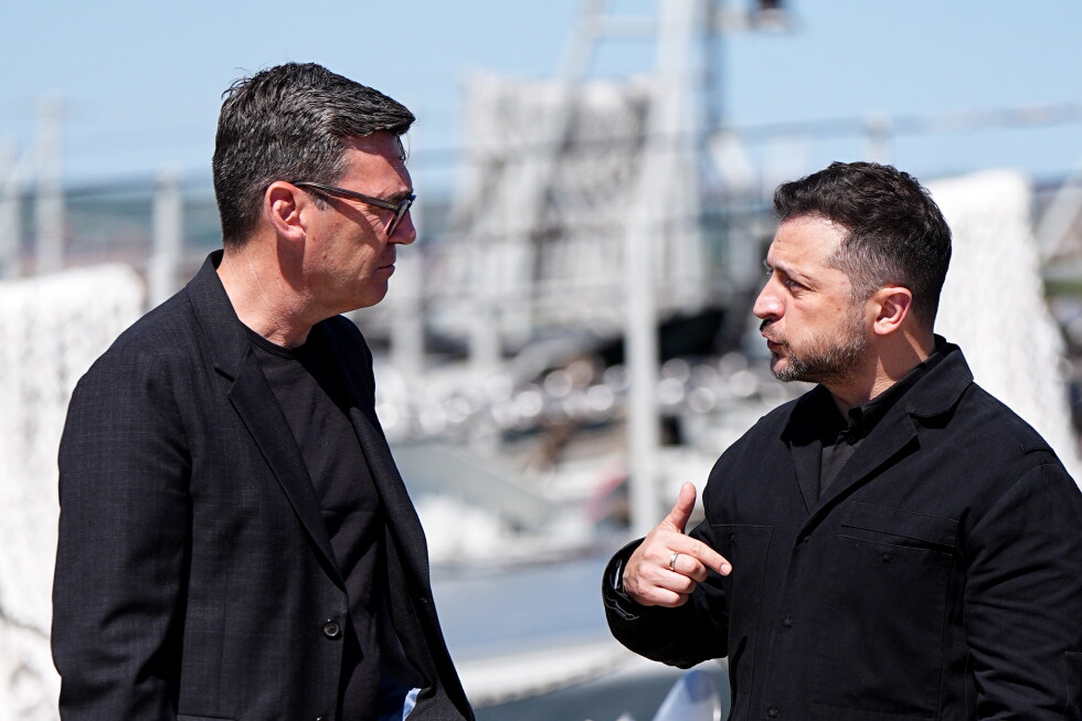 Zelenskyy meets UK prime minister for Burnham's first visit by a foreign leader