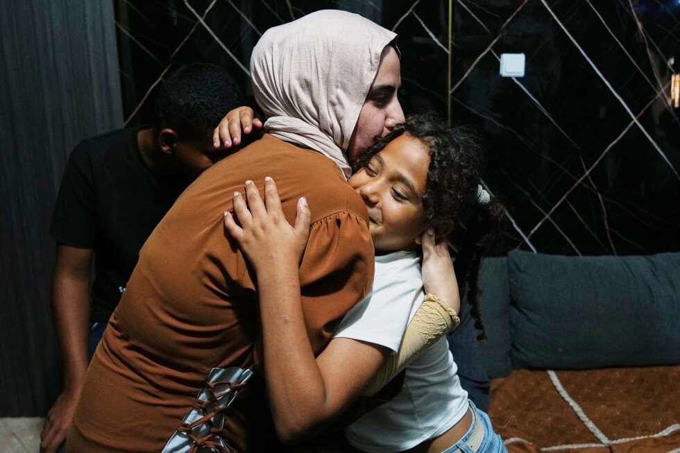 A Palestinian family split between Israel and Gaza reunites