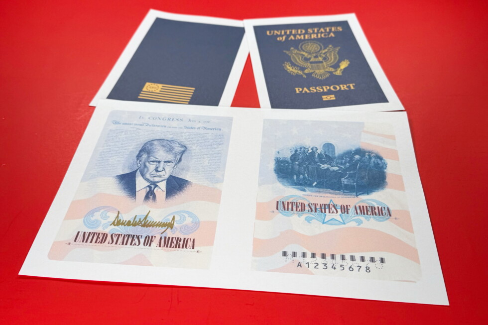 Passports with Trump's photo will be easier to get