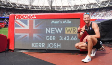 Britain’s Josh Kerr breaks men’s mile world record that stood since 1999