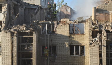 Russian missile and drone strikes across Ukraine kill at least 8