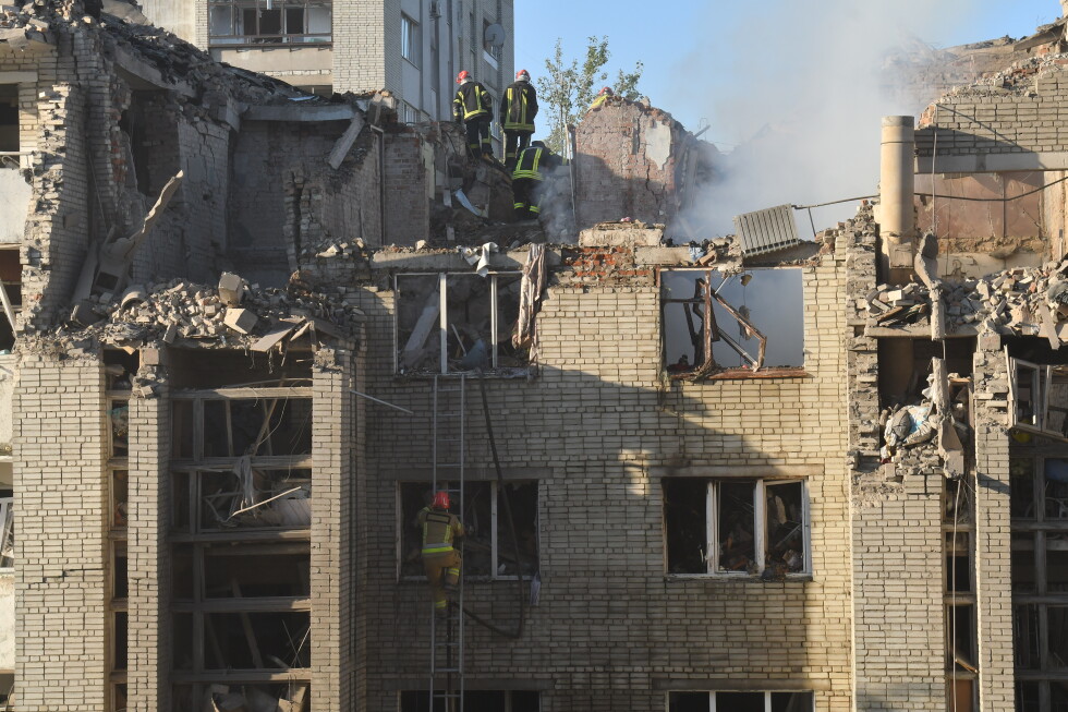 Russian missile and drone strikes across Ukraine kill at least 8