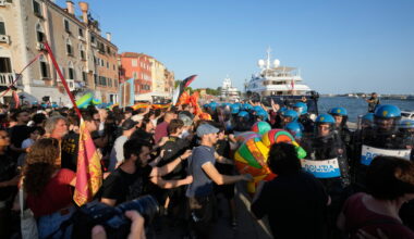 Trump envoy faces protests during Italy luxury yacht diplomacy tour