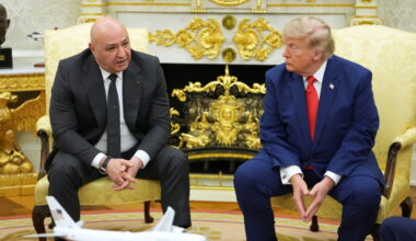Trump meets with Lebanon's president at White House