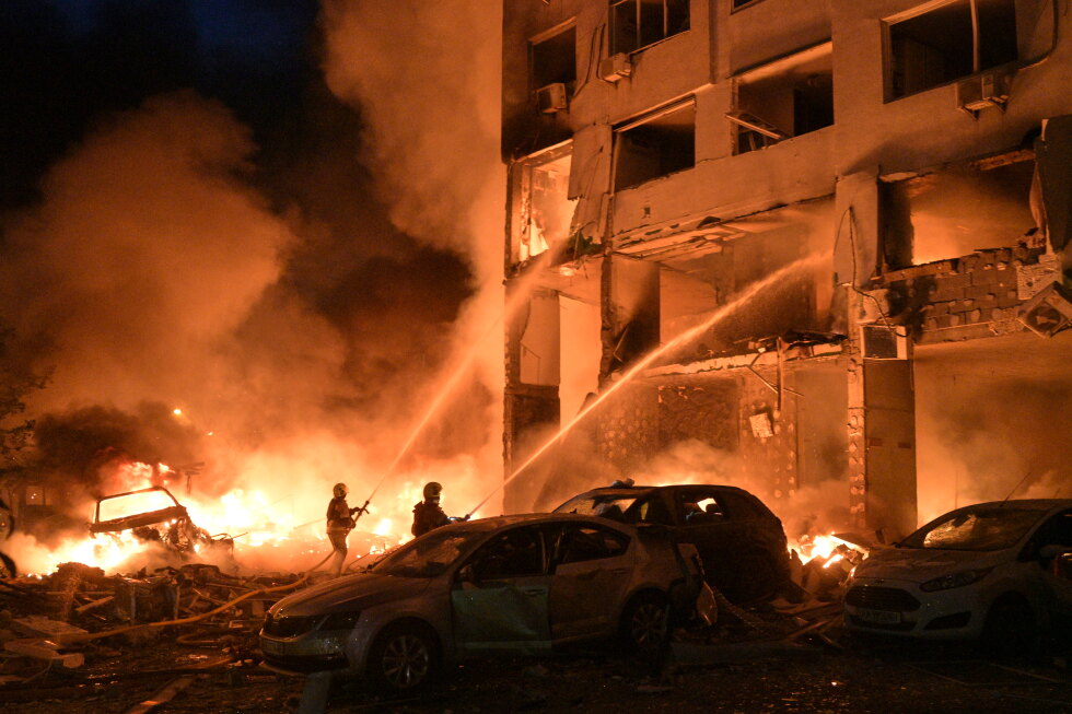 Russian attack on Ukraine's capital kills at least 7