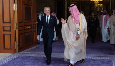 Canada's Carney defends his trip as he visits Saudi Arabia