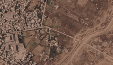 Israeli military builds massive earthen barrier inside Gaza