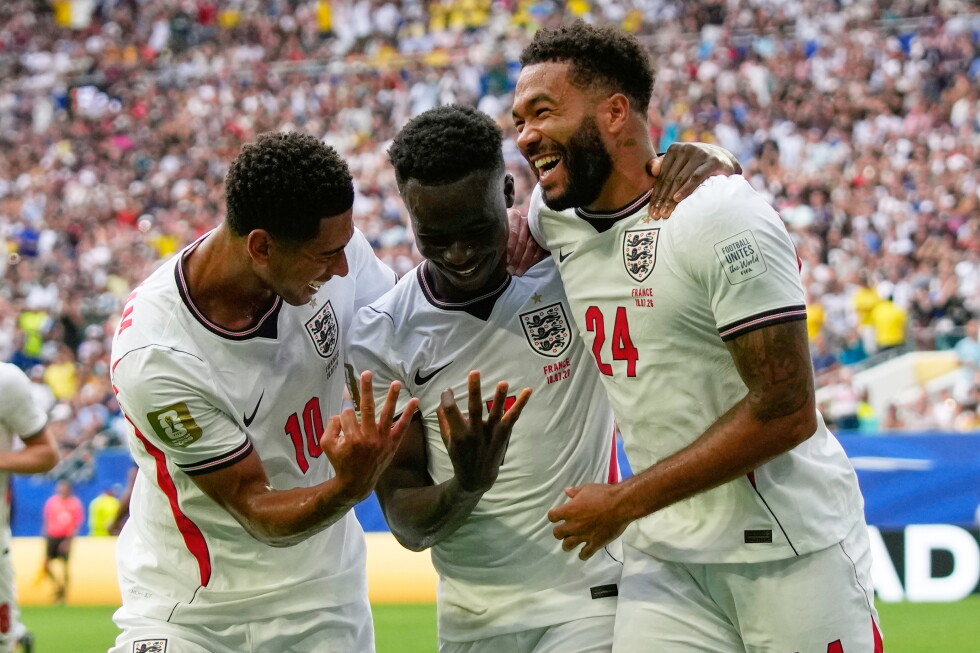 Saka scores 3, Mbappé scores 2 as England beats France 6-4 for third place