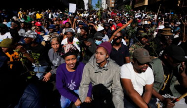 South Africa groups demonstrate against illegal immigration