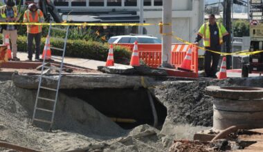 West Hollywood rupture was L.A.’s worst in years: 17 million gallons spilled, Sunset Boulevard closed for days