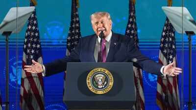 'Gave Iran week off because we're nice': Trump takes swipe in July 4 speech as Tehran observes Khamenei funeral