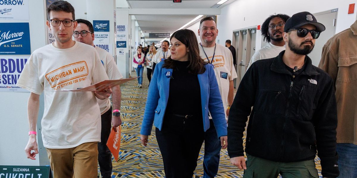 Pro-Israel GOP donors fueling Rep. Stevens' Dem primary in Michigan