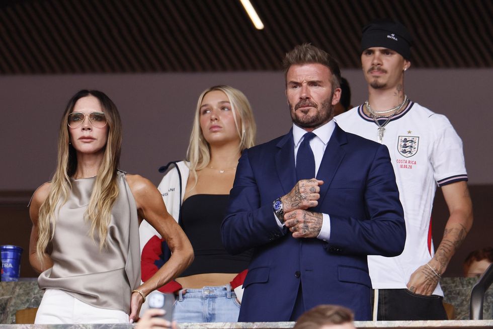 Victoria and David Beckham