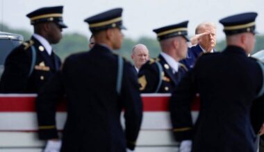 Trump attends return of U.S. soldiers — 1 with Hawaii ties — killed in Iran war