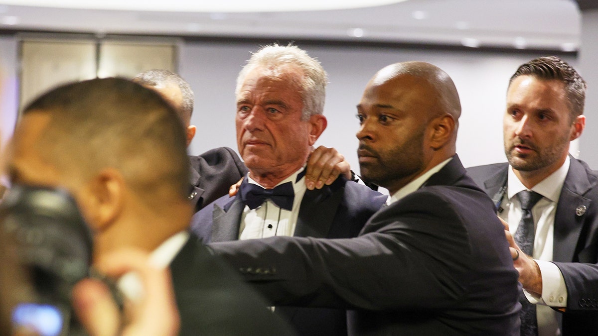 RFK Jr. after the White House correspondents' dinner shooting