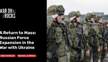 A Return to Mass: Russian Force Expansion in the War with Ukraine