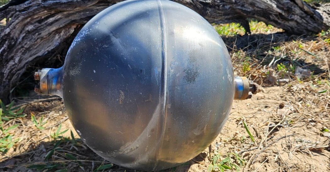 Mysterious Spheres Found in Australia Are Likely Space Debris