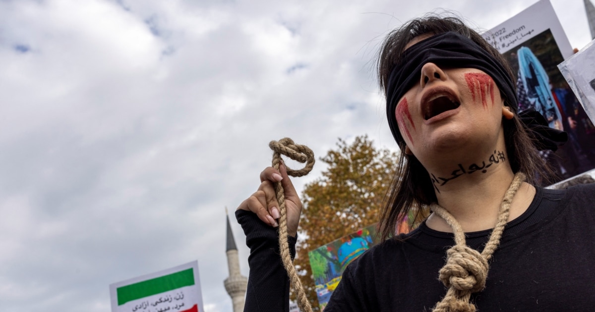Iran Hangs Two It Claims 'Spied' For Israel As Execution Surge Continues