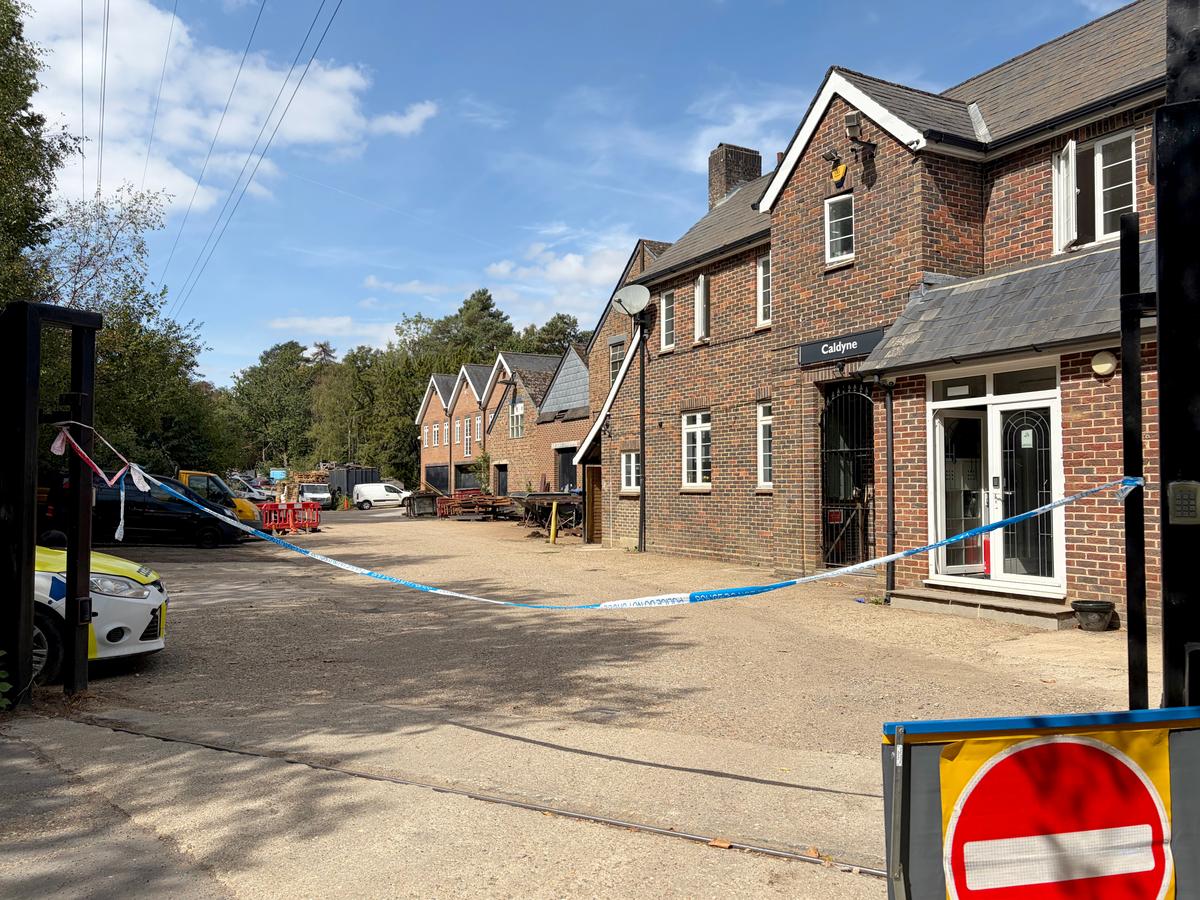 Man arrested for arson after huge blaze rips through Gatwick Airport car park and industrial estate - London Evening Standard