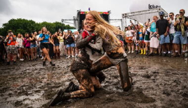 Rain, Mud And Big Firsts Mark Lollapalooza’s 3rd Day