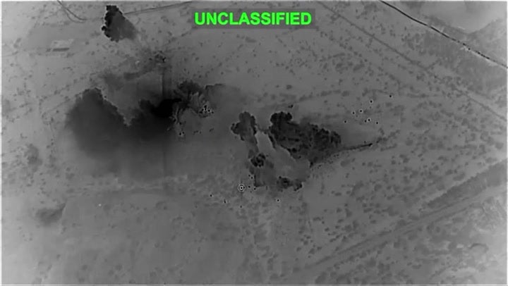 Trump shared a video showing apparent strike on Kharg Island in mid-March