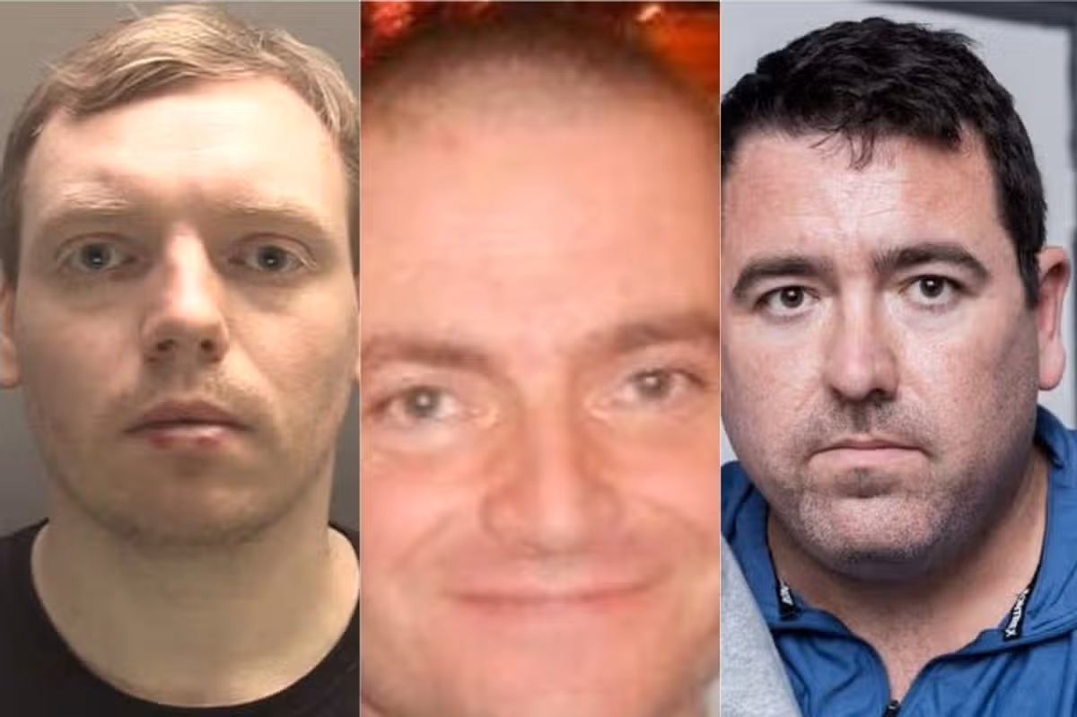 From left; Jonathan Edge, Mark Brockley and Kevin O'Donnell