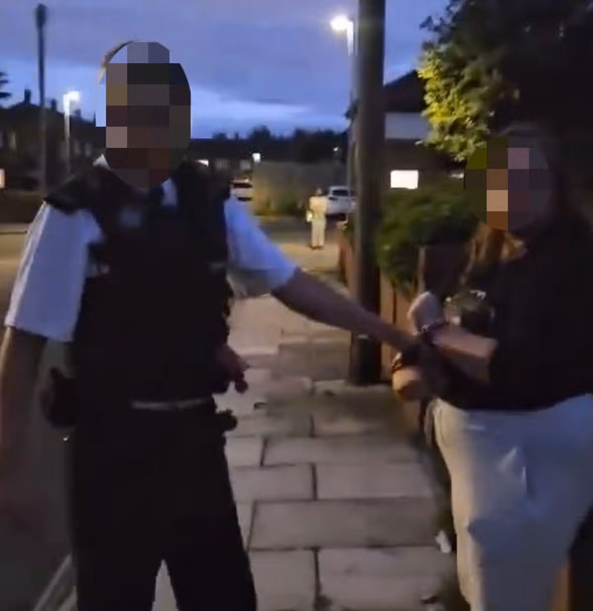 Police officer arrests woman during Netherton incident captured on video