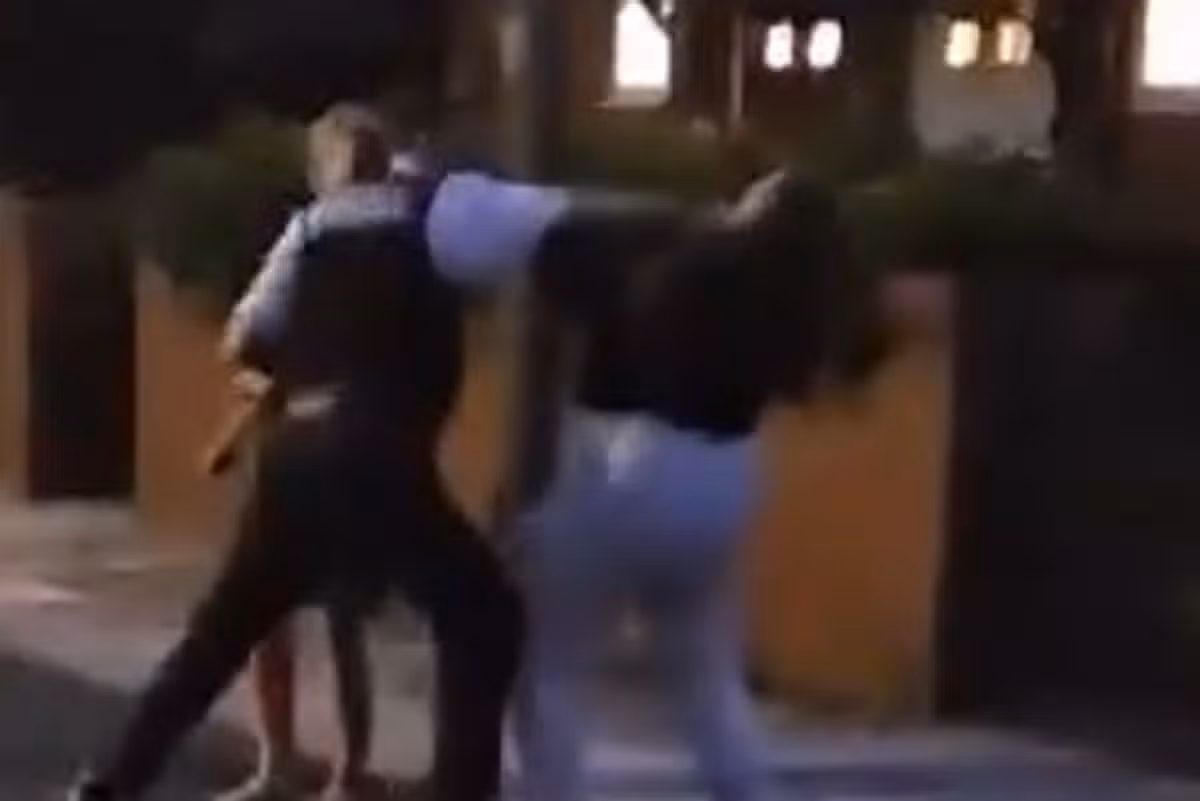 Police officer arrests woman during Netherton incident captured on video