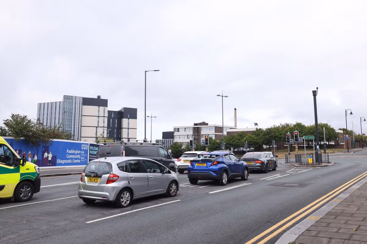 The junction of Irvine Street and Mount Vernon Road in Liverpool