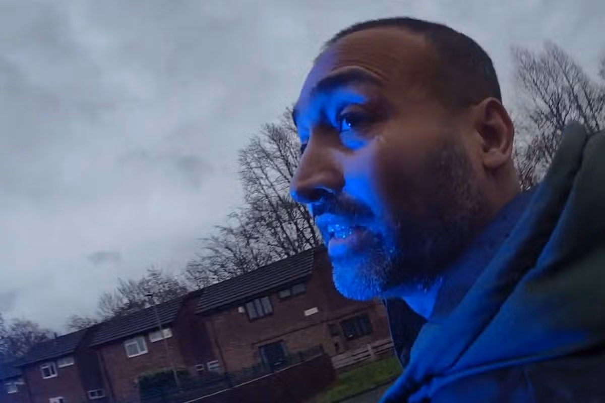 Ahmad told officers: "Self defence, self defence, she attacked me"