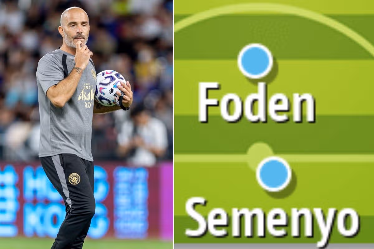 Manchester City take on Inter this afternoon in a pre-season fixture in Hong Kong
