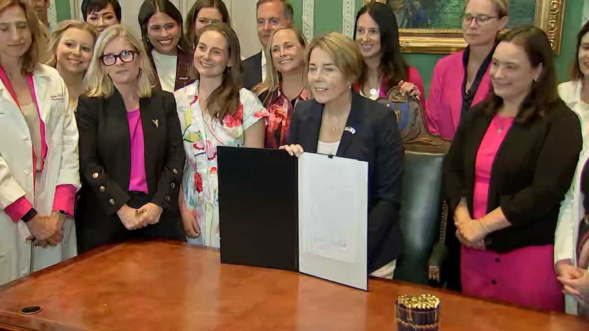 Massachusetts Gov. Healey signs new abortion bill into law
