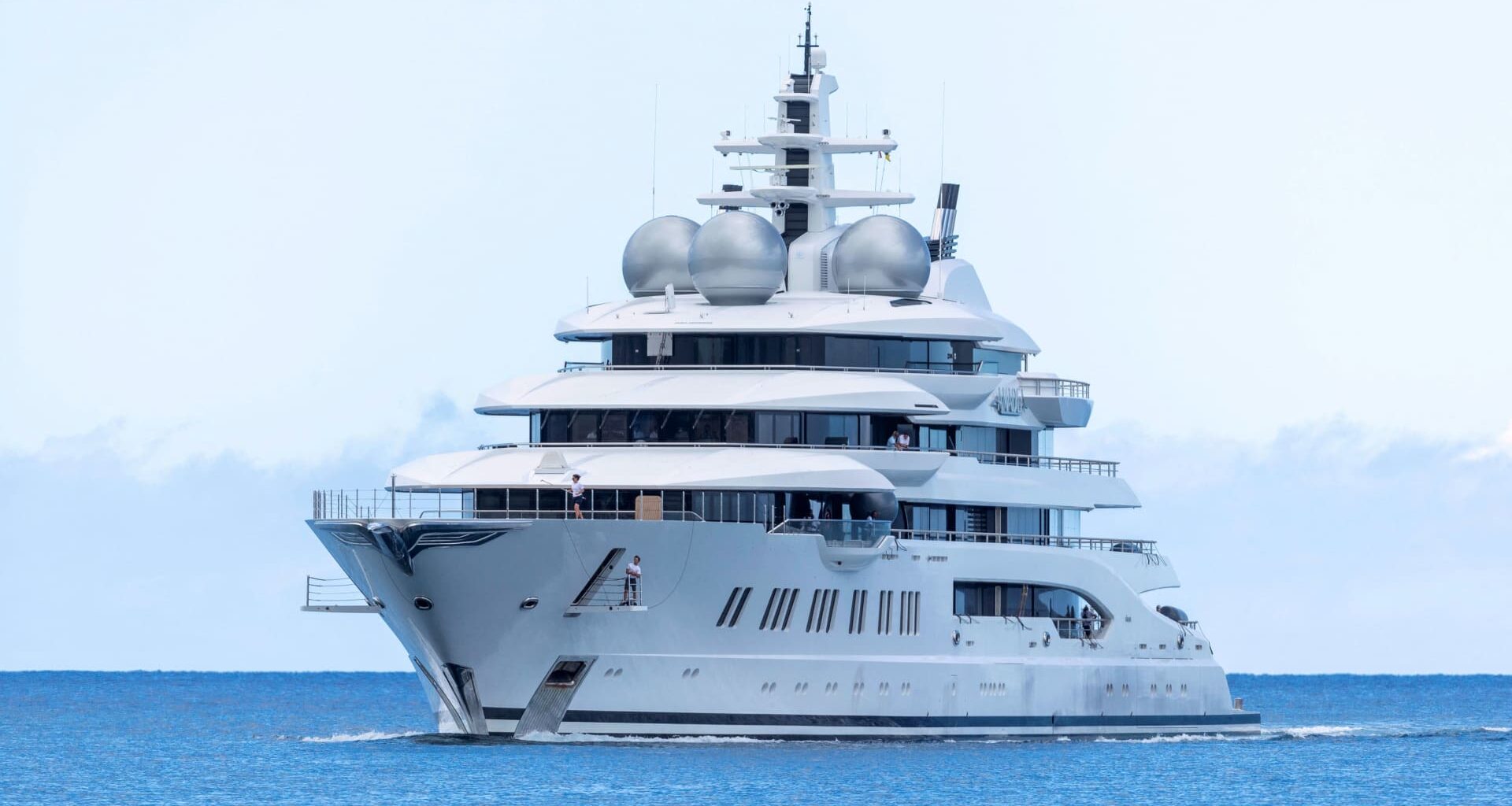 Megayacht Amadea sold for $187M to Dubai billionaire with Trump ties
