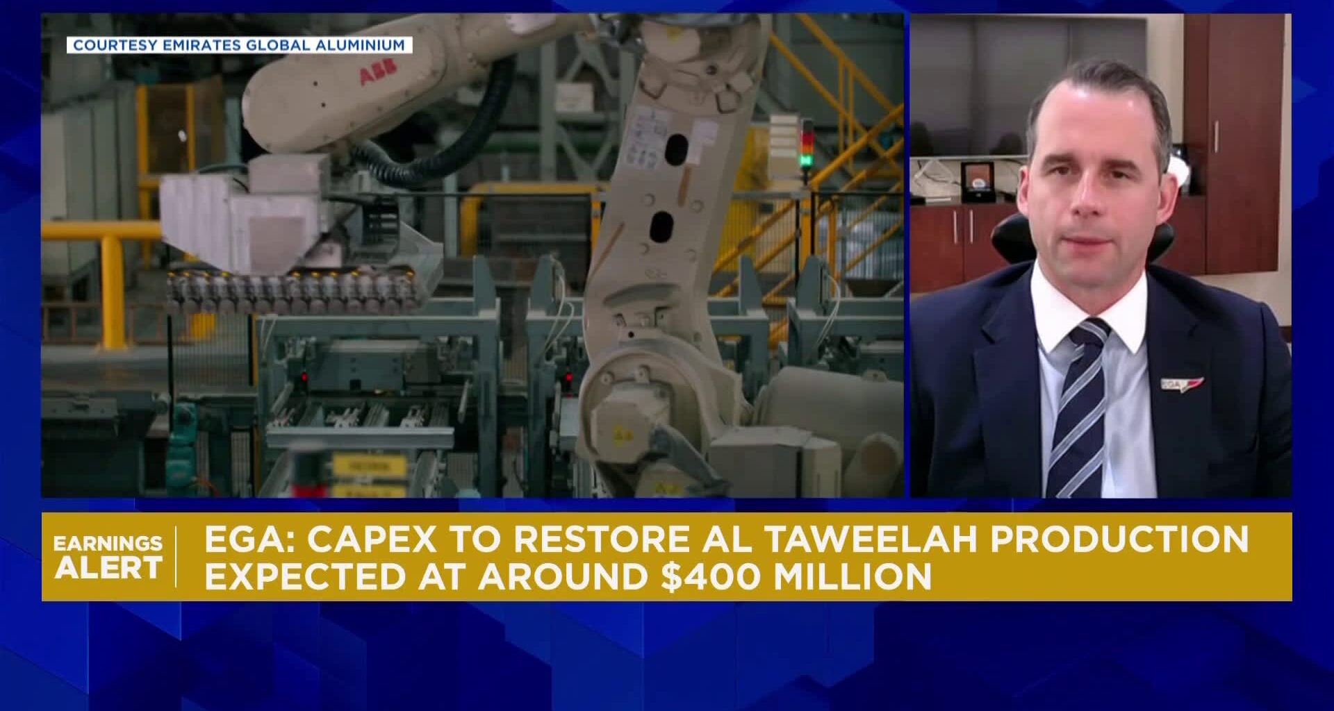 EGA expects Iran-hit plant to resume full production by early 2027