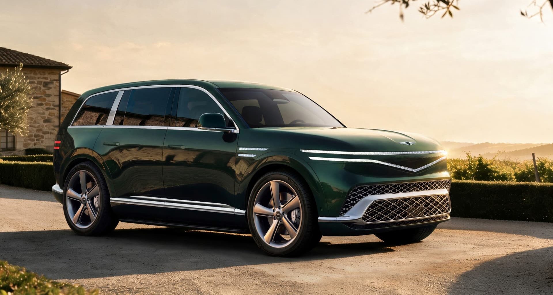 Genesis GV90: Hyundai reveals new all-electric flagship SUV
