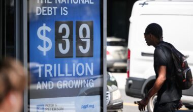 U.S. government debt passes $40 trillion, more than doubling in a decade