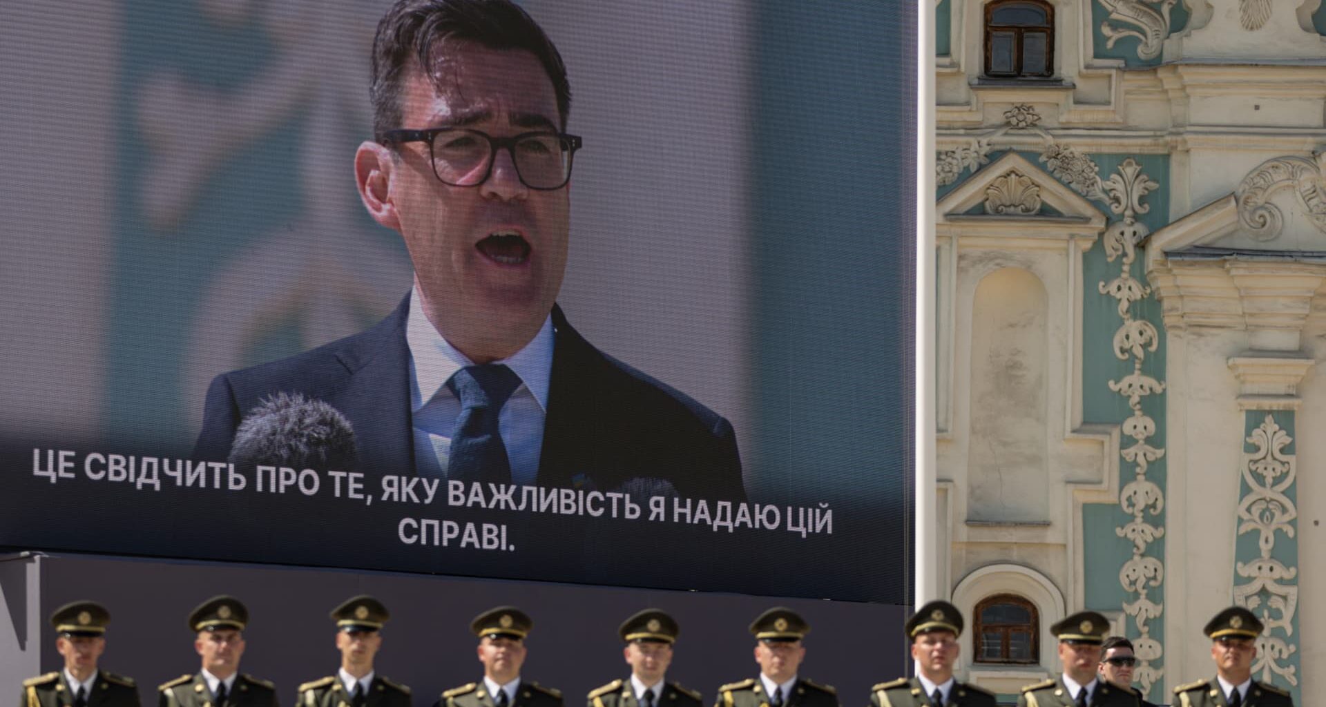 Macron, Burnham, Merz to co-chair Ukraine discussions.