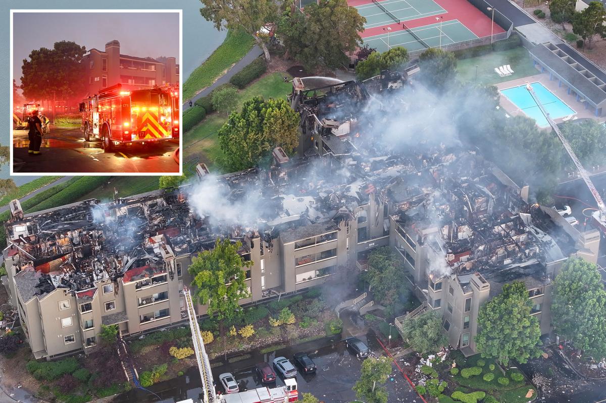Dramatic Foster City condo fire damages every unit in complex
